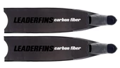Leaderfins Carbon Fiber Bi-Fins - White Pockets/White Ribs