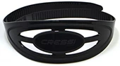 Cressi F1面鏡帶 黑色矽膠