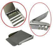 2" Stainless Steel Weight Belt Buckle, 3-Slot