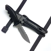 Atomic Ti6 Titanium Knife 4" Blade, Blunt Tip
