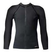 Aeroskin Long Sleeve with Fuzzy Collar & Front Zip