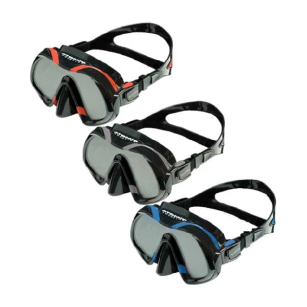 PRO-DIVE - Atomic Venom Mask (Black Skirt) - Blue - PRO-DIVE 美國潛水—  潛水浮潛專業裝備用品店!