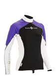 Aqualung Athletic Long Sleeves Rashguard Lady Grey/Purple