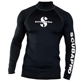 Scubapro Rashguard Long Sleeve Men Black UPF50