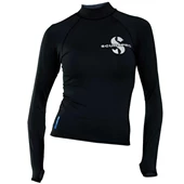 Scubapro Swim Black Rashguard  Long Sleeve Women UPF50