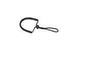  PVC Lanyard (Black Only)