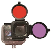 GoPro HERO 9/10 Flip Filter Kit w/4 Color Filter 