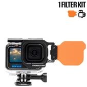 Backscatter FLIP10 Single Filter Kit w/Dive Filter for GrPro 5 to 10