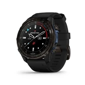 Garmin Descent MK3i Sapphire Carbon Gray DLC Titanium w/Black Silicone